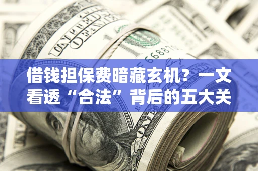 北京借钱担保费暗藏玄机？一文看透“合法”背后的五大关键陷阱