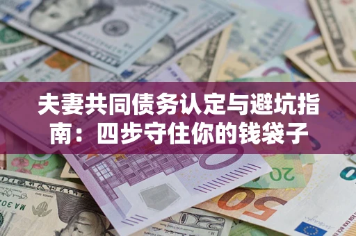 北京夫妻共同债务认定与避坑指南：四步守住你的钱袋子