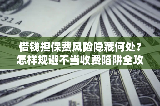 北京借钱担保费风险隐藏何处？怎样规避不当收费陷阱全攻略！