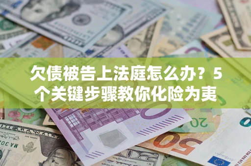 北京欠债被告上法庭怎么办？5个关键步骤教你化险为夷